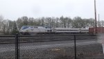 Amtrak 187 Northound out of Albany, OR